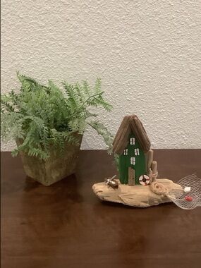 Driftwood Art, Driftwood Fishing Village, Driftwood Coastal Art
